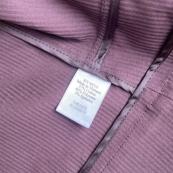 Like new Coldwater Creek brown one button jacket - Picture 10 of 14